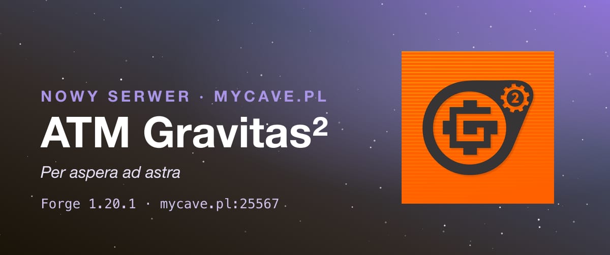Nowy serwer: ATM Gravitas² - od epoki kamienia do gwiazd